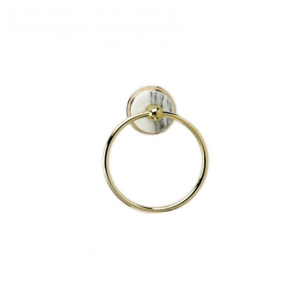 Towel Ring, Carrara