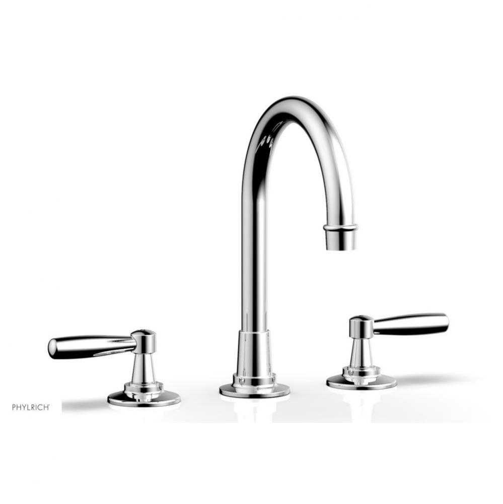 Ws Faucet Works, Arched Spt, Lever Handles