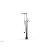 Phylrich 120-46-03/026 - Floor Mounted Tub Filler Cross Hdl W/Handshwr-Short