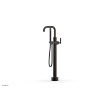 Phylrich 120-47-03/10B - Floor Mounted Tub Filler Lever Hdl W/Handshwr-Short