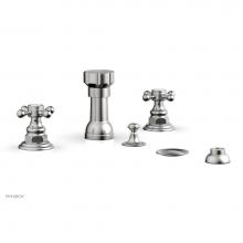 Phylrich 161-60/26D - Four Hole Bidet Set