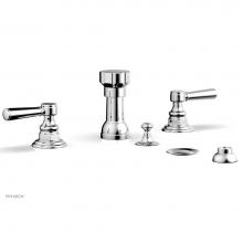 Phylrich 161-61/026 - Four Hole Bidet Set