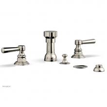 Phylrich 161-61/014 - Four Hole Bidet Set