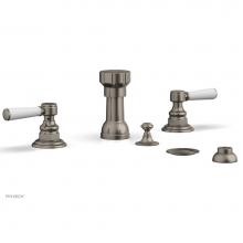 Phylrich 161-62/15A - Four Hole Bidet Set