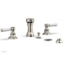 Phylrich 161-62/014 - Four Hole Bidet Set
