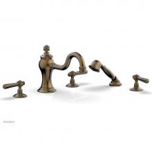 Phylrich 162-49/047 - MARVELLE Deck Tub Set with Hand Shower - Lever Handles 162-49