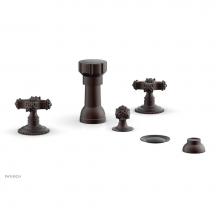 Phylrich 162-60/05W - Four Hole Bidet Set