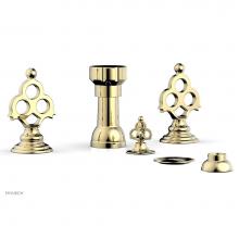 Phylrich 164-60/03U - MAISON Four Hole Bidet Set 164-60