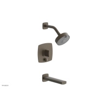 Phylrich 181-26/008 - Pb Tub & Shwr Kit Radi, Blade Handle