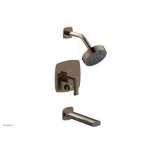 Phylrich 181-27/047 - Pb Tub & Shwr Kit Radi, Lever Handle