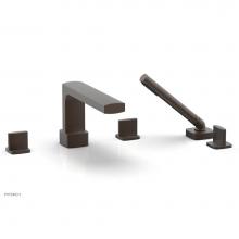 Phylrich 181-48/10B - Deck Tub Set Radi W/ Hs, Blade Handle