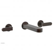 Phylrich 183-12/10B - Wall Lav Faucet To Rond, Lever Handles
