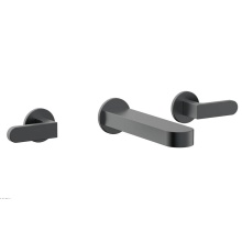 Phylrich 183-12/15G - Wall Lav Faucet To Rond, Lever Handles
