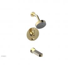 Phylrich 183-27/03U - Pb Tub & Shwr Kit Rond, Lever Handle