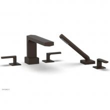 Phylrich 184-49/11B - Deck Tub Set Diama W/ Hs, Lever Handle