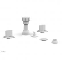 Phylrich 184-60/050 - Four Hole Bidet Set Diama, Blade Handle