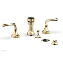 Phylrich 208-60/014 - COINED Four Hole Bidet Set 208-60