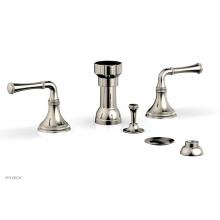 Phylrich 208-60/026 - COINED Four Hole Bidet Set 208-60