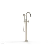 Phylrich 220-44-01/014 - Floor Mounted Tub Filler Cross Hdl W/Handshwr-Tall