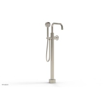 Phylrich 220-46-01/014 - Floor Mounted Tub Filler Cross Hdl W/Handshwr-Tall