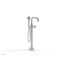 Phylrich 220-46-03/014 - Floor Mounted Tub Filler Cross Hdl W/Handshwr-Short