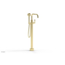 Phylrich 220-47-01/003 - Floor Mounted Tub Filler Lever Hdl W/Handshwr-Tall