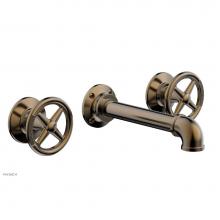 Phylrich 221-11/047 - Wall Lav Faucet Works Industrial, Cross Handles