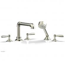 Phylrich 221-49/015 - Deck Tub Set Works Industrial W/ Hs, Lever Handle