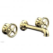 Phylrich 221-56/003 - Wall Tub Set Works Industrial, Cross Handle