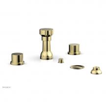 Phylrich 230-61/03U - 4 Hole Bidet Smth Hdl