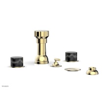 Phylrich 230-62/03U - 4 Hole Bidet Mrbl Hdl