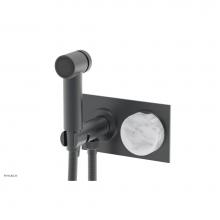 Phylrich 250-66/15GX031 - Wall Monted Bidet, White Marble Handle