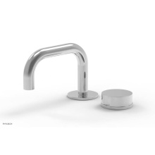 Phylrich 250L-04/026 - Circ Sngl Faucet W Brass Handles, P To Close Drain