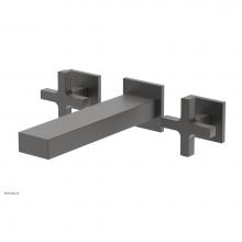 Phylrich 255-11/10B - CROI - Wall Lavatory Set - Cross Handle