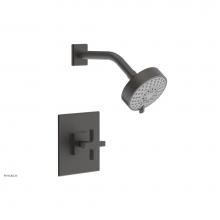 Phylrich 255-21/10B - CROI - Pressure Balance Shower Set - Cross Handle
