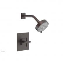 Phylrich 255-21/05W - CROI - Pressure Balance Shower Set - Cross Handle