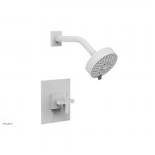 Phylrich 255-21/050 - CROI - Pressure Balance Shower Set - Cross Handle