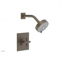 Phylrich 255-21/008 - CROI - Pressure Balance Shower Set - Cross Handle