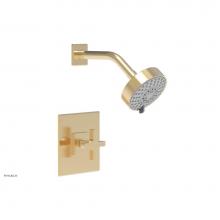Phylrich 255-21/004 - CROI - Pressure Balance Shower Set - Cross Handle