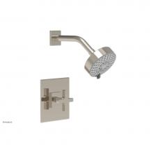 Phylrich 255-21/014 - CROI - Pressure Balance Shower Set - Cross Handle