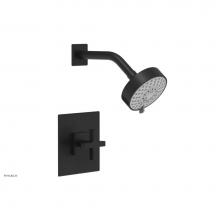 Phylrich 255-21/040 - CROI - Pressure Balance Shower Set - Cross Handle