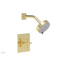 Phylrich 255-21/003 - CROI - Pressure Balance Shower Set - Cross Handle