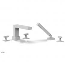 Phylrich 255-49/050 - CROI - Deck Tub Set with Hand Shower - Lever Handles