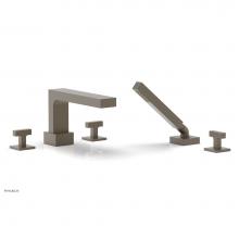 Phylrich 255-49/008 - CROI - Deck Tub Set with Hand Shower - Lever Handles