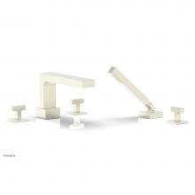 Phylrich 255-49/015 - CROI - Deck Tub Set with Hand Shower - Lever Handles