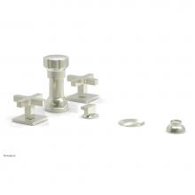 Phylrich 255-60/015 - CROI - Four Hole Bidet Set - Cross Handles