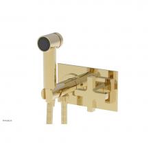 Phylrich 255-64/03U - CROI - Wall Mounted Bidet - Cross Handle