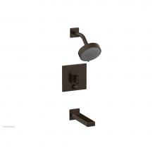 Phylrich 290-28/11B - MIX Pressure Balance Tub and Shower Set - Ring Handle 290-28