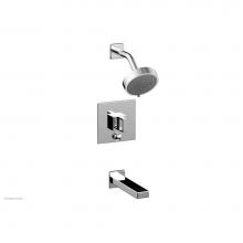 Phylrich 290-28/014 - MIX Pressure Balance Tub and Shower Set - Ring Handle 290-28