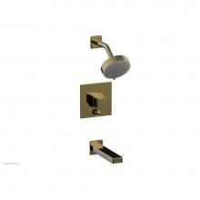Phylrich 290-29/047 - MIX Pressure Balance Tub and Shower Set - Cube Handle 290-29